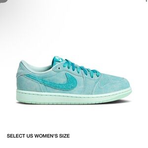 Nike JORDAN 1 RETRO LOW OG 'WASHED TEAL'